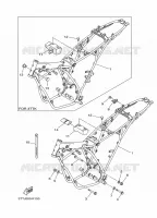 CADRE pour Yamaha DT 2011