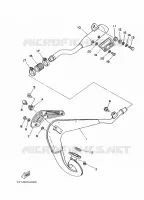 ECHAPPEMENT pour Yamaha DT 2011