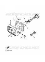 PHARE  pour Yamaha DT 2011