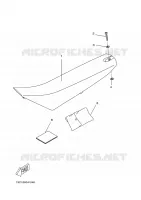 SELLE pour Yamaha DTR 2011