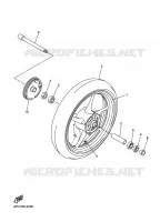 ROUE AVANT pour Yamaha FAZER ABS 2011