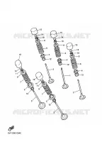 SOUPAPE pour Yamaha FAZER ABS 2011