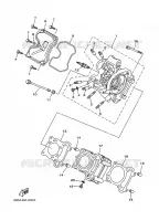 CULASSE pour Yamaha CRYPTON 2011