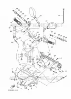GUIDON ET CABLES pour Yamaha CRYPTON 2011
