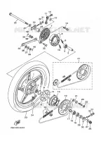 ROUE ARRIERE pour Yamaha CRYPTON 2011
