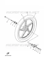 ROUE AVANT pour Yamaha CRYPTON 2011