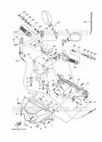 GUIDON ET CABLES pour Yamaha CRYPTON 2011