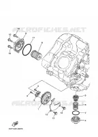 POMPE A HUILE pour Yamaha CRYPTON 2011