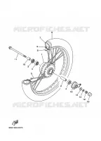 ROUE AVANT pour Yamaha CRYPTON 2011