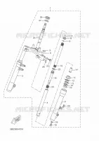 FOURCHE 1 pour Yamaha XCITY 2011