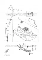 RESERVOIR A ESSENCE pour Yamaha XCITY 2011