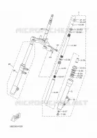 FOURCHE 2 pour Yamaha XCITY 2011