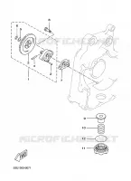 POMPE A HUILE pour Yamaha XCITY 2011