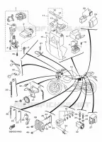 PARTIE ELECTRIQUE 2 pour Yamaha XJ6 ABS 2011