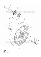 ROUE AVANT pour Yamaha XJ6 ABS 2011