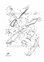 COUVERCLE LATERAL pour Yamaha TMAX ABS 2011