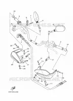 GUIDON ET CABLES pour Yamaha XTZ SUPER TENERE 2011