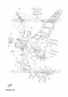 CADRE pour Yamaha XTZ TENERE 2011