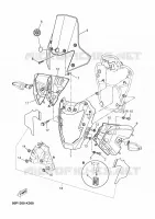 CAPOT pour Yamaha XTZ TENERE ABS 2011