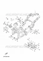CADRE pour Yamaha XMAX 2011