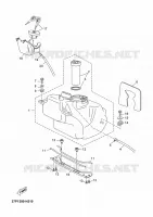 RESERVOIR A ESSENCE pour Yamaha XMAX 2011