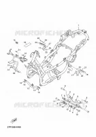 CADRE pour Yamaha XMAX 2011