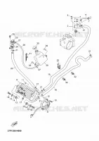 RADIATEUR / DURITES pour Yamaha XMAX 2011