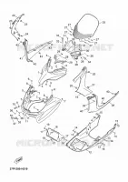 PARE BRISE pour Yamaha XMAX 2011