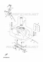 RESERVOIR A ESSENCE pour Yamaha XMAX 2011
