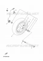 ROUE AVANT pour Yamaha XMAX 2011