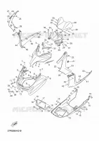 PARE BRISE pour Yamaha XMAX 2011