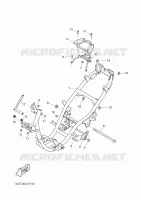 CADRE pour Yamaha NITRO NAKED 2011