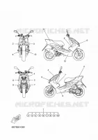 EMBLEME pour Yamaha NITRO NAKED 2011