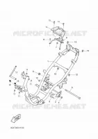 CADRE pour Yamaha NITRO NAKED 2011