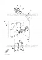 POMPE A HUILE pour Yamaha NITRO NAKED 2011