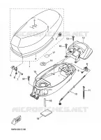 SELLE pour Yamaha BW'S 2012