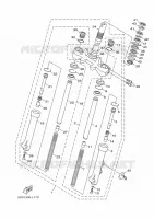 FOURCHE pour Yamaha OCEO 2012