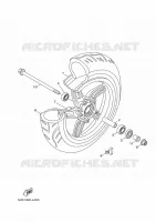 ROUE AVANT pour Yamaha OCEO 2012