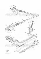 SOUPAPE pour Yamaha OCEO 2012