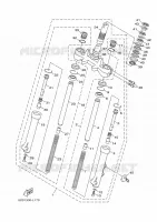 FOURCHE pour Yamaha OCEO 2012
