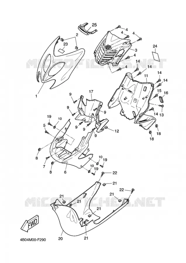 PROTEGE JAMBES Yamaha SCOOTER 50 2012 NITRO NAKED  YQ50L NITRO NAKED