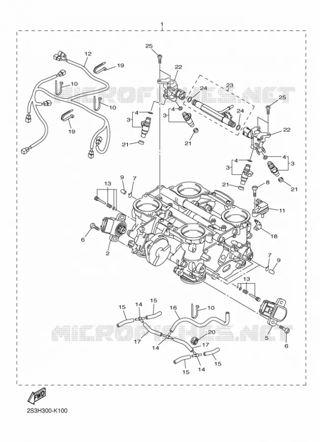ADMISSION 2 Yamaha MOTO 1700 2012 VMAX  VMX17