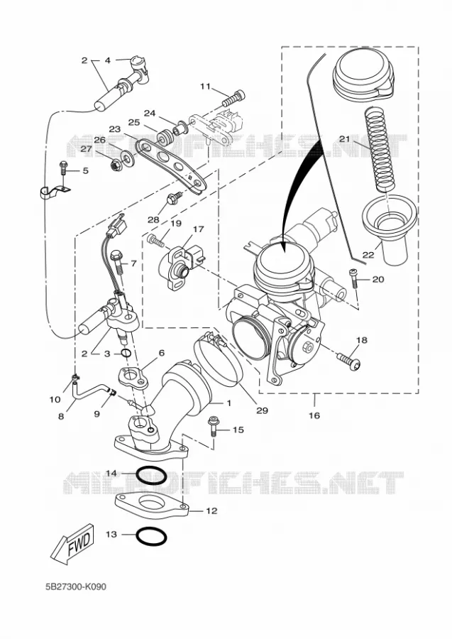 ADMISSION 2 Yamaha SCOOTER 250 2012 XCITY  VP250 XCITY