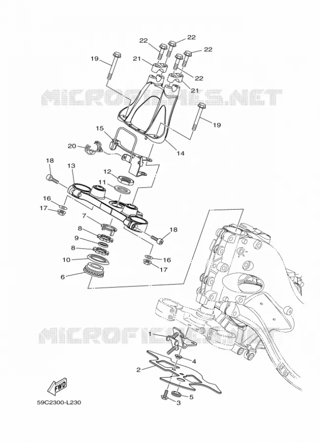 DIRECTION Yamaha SCOOTER 530 2012 TMAX ABS  XP500A