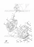 CARTER MOTEUR pour Yamaha YBR 2012
