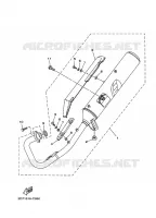 ECHAPPEMENT pour Yamaha YBR 2012