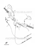 GUIDON ET CABLES pour Yamaha YBR 2012