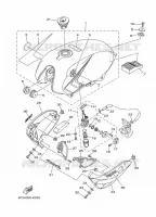 RESERVOIR A ESSENCE pour Yamaha YBR 2012