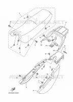 SELLE pour Yamaha YBR 2012