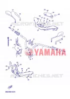 GUIDON ET CABLES pour Yamaha XMAX ABS 2012